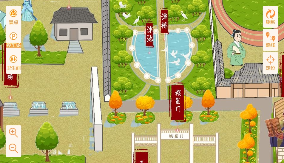 宁强手绘地图景区语音讲解导览系统：智慧景区建设的基石